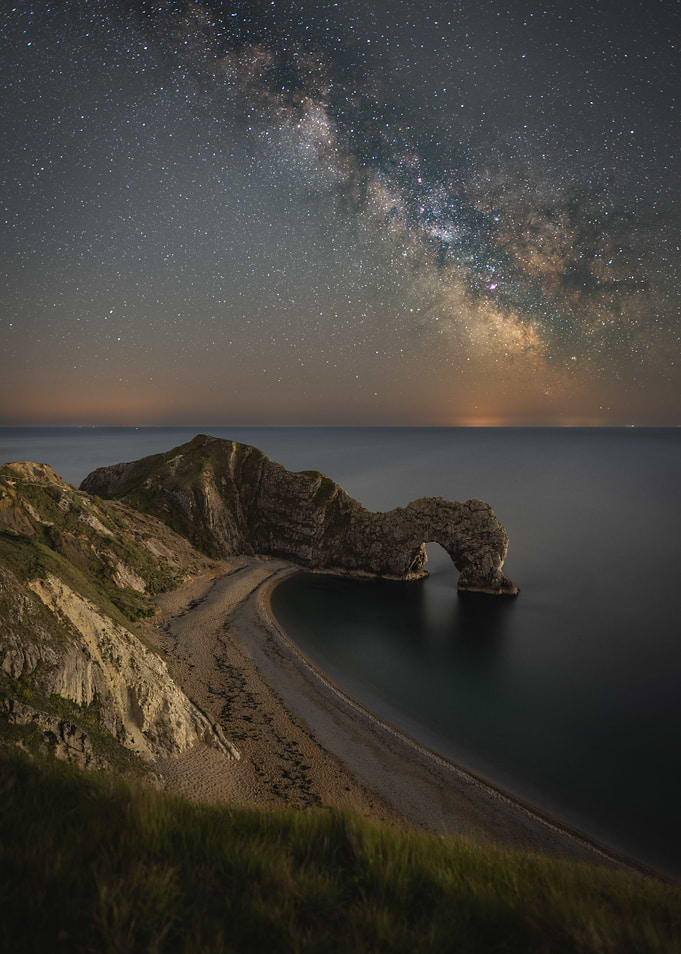 Milky Way over the Arch