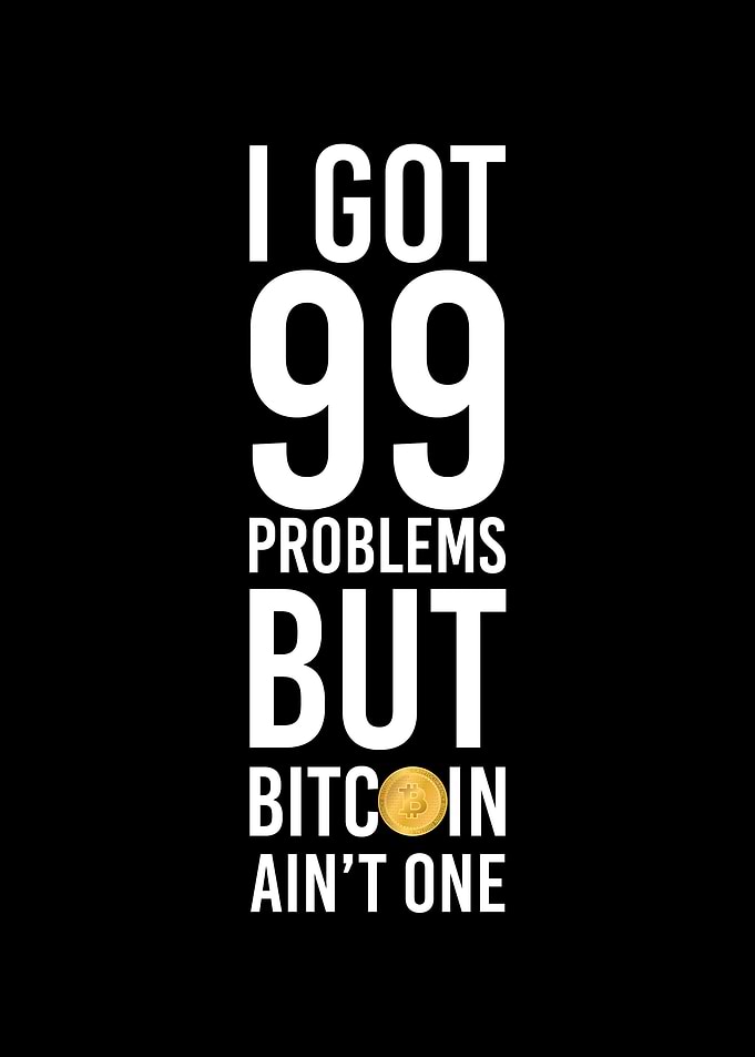 Crypto Bitcoin Wall Art