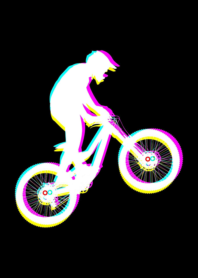 Retro Mountain Biking