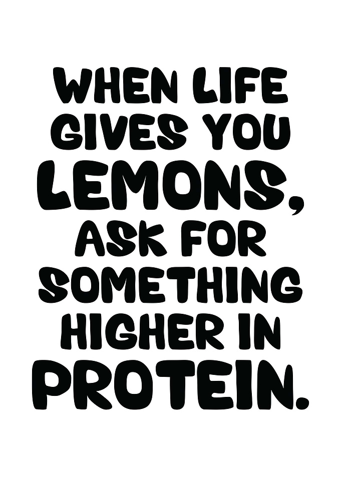 When Life Gives you Lemons