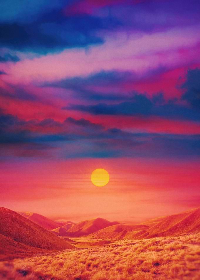 Veiled Sunset