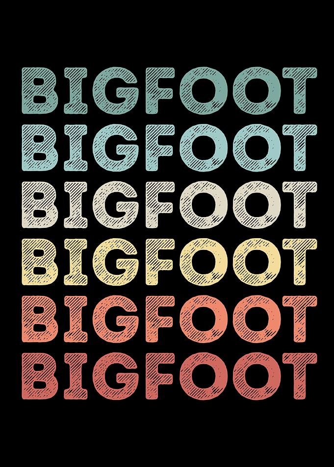 Bigfoot Camping Gift