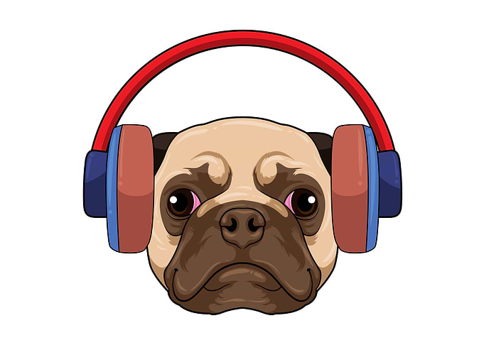 Dog Music Headphone
