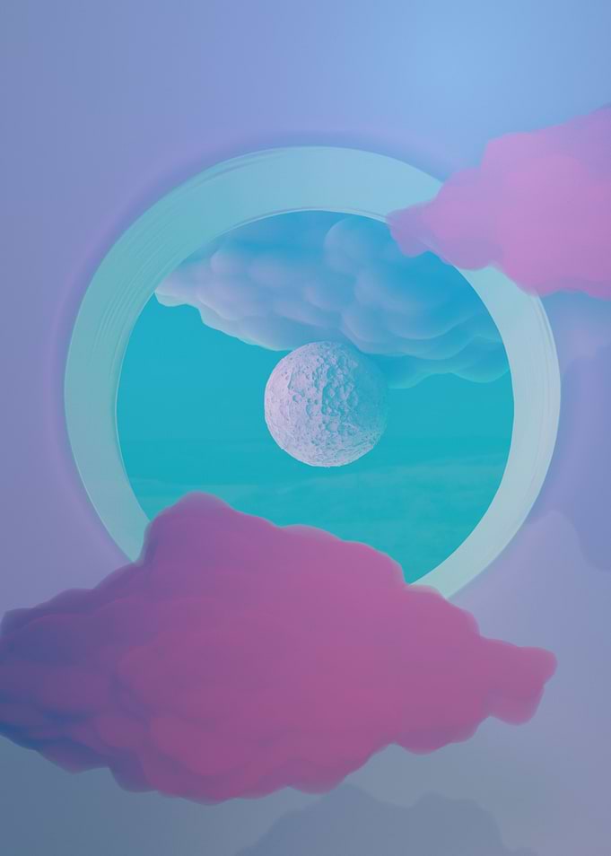 Blue Circle Window