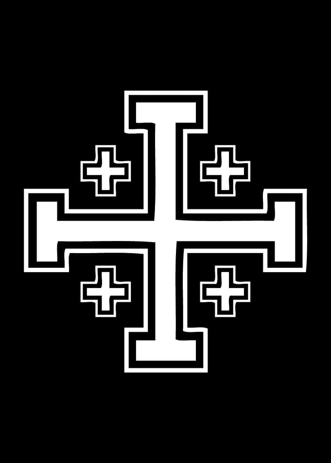 Medieval Crusader Cross