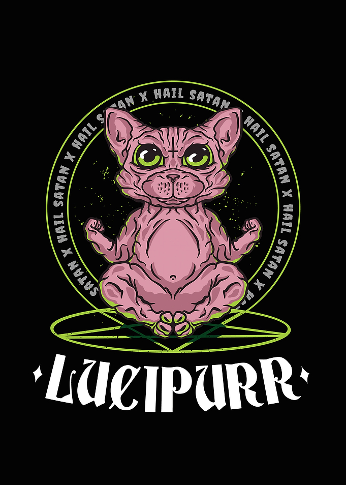 Egyptian cute cat lucipurr