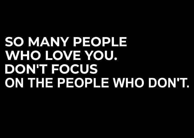 SO MANY PEOPLE