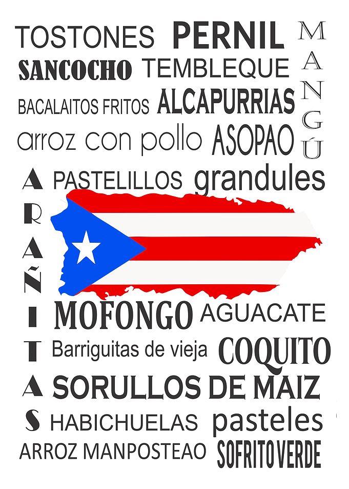 Puerto rican foodie