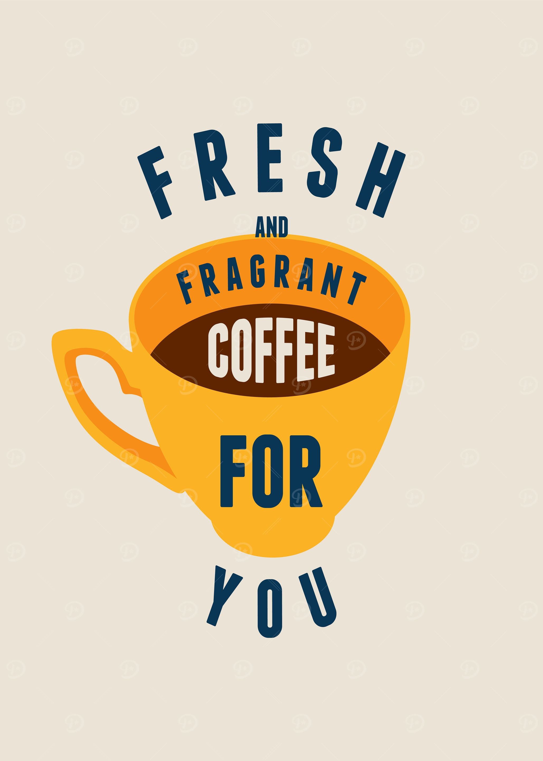 fresh coffee