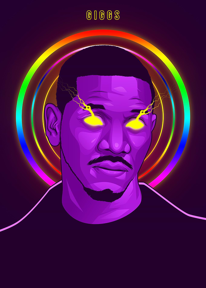 Giggs Rapper Art