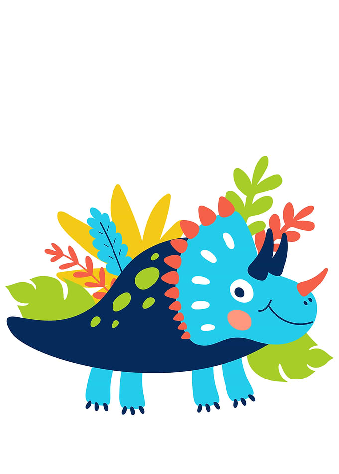 Dinosaur Wall poster