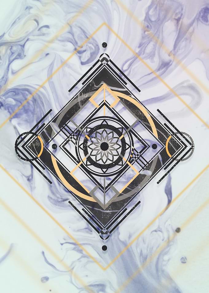 Diamond flower