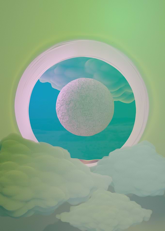 Green Circle Window
