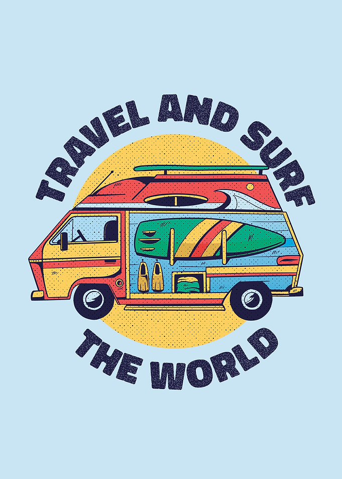 Travel and surf the world