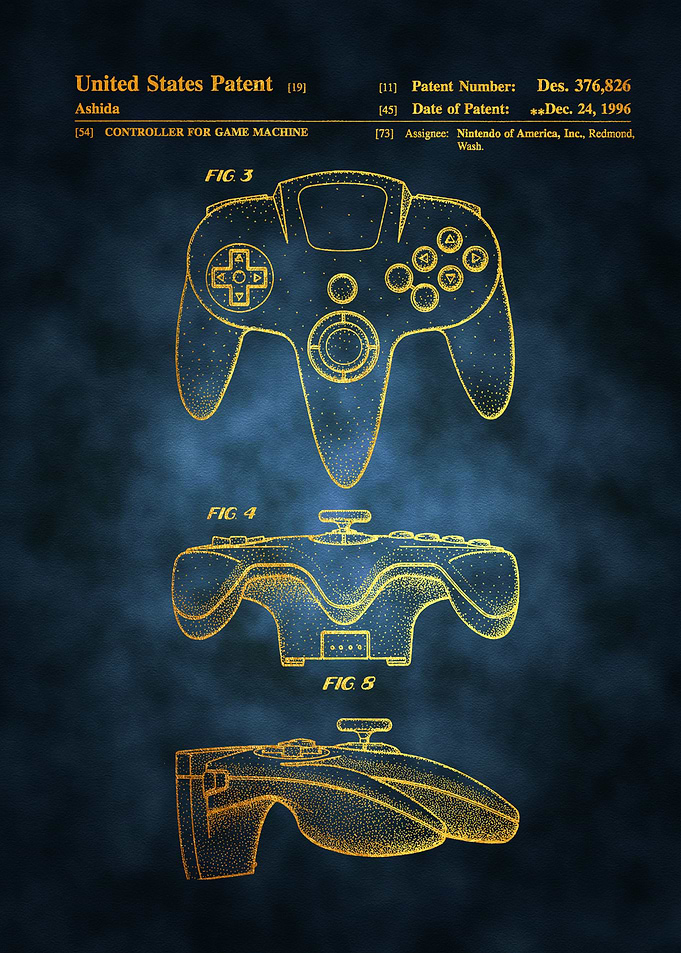 12 Nintendo 64 Controller
