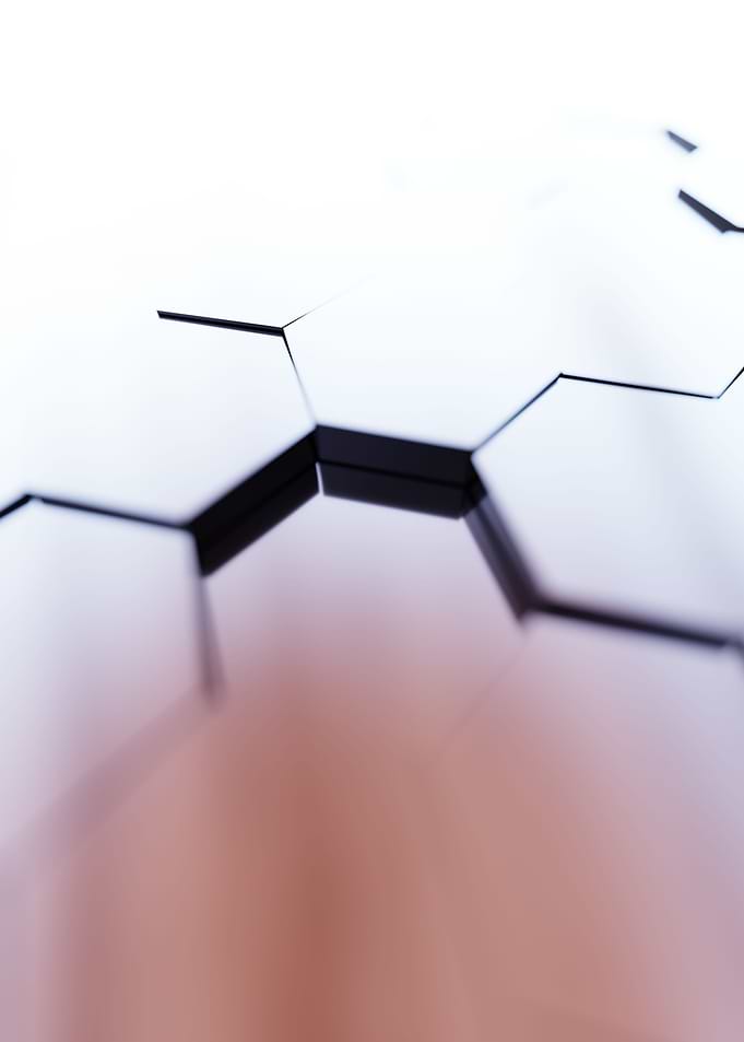 Pale Hexagons
