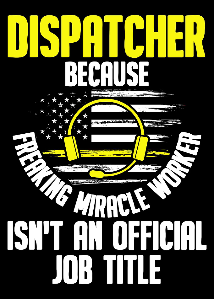 Dispatcher 911 Thin Gold