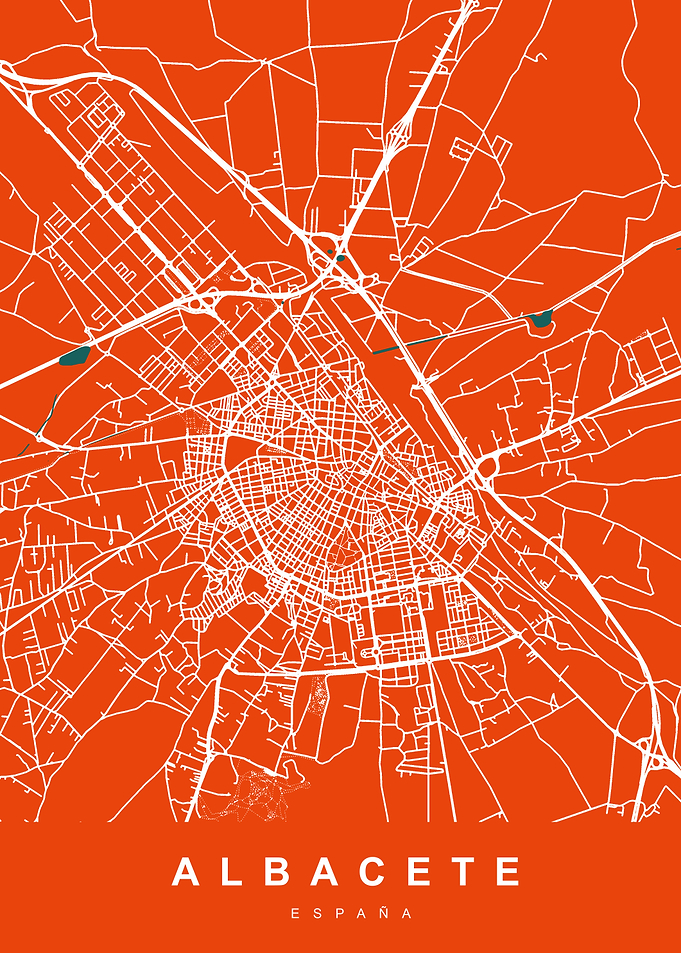 ALBACETE Map Spain