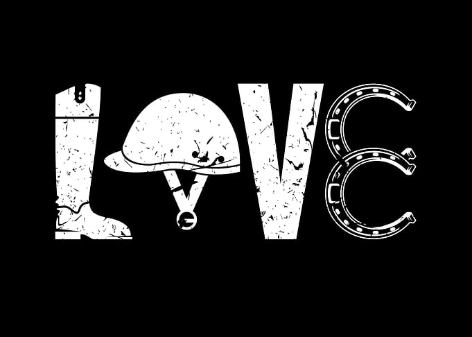 Equestrian Gift Horse Love