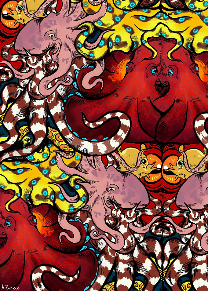 Octopi pattern