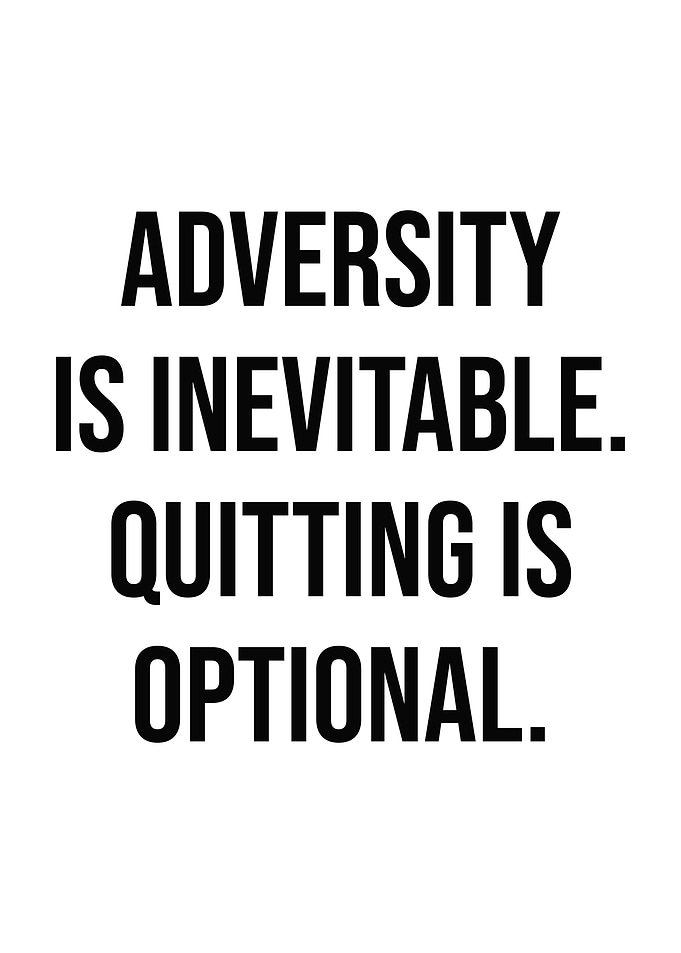 Quitting Is Optional