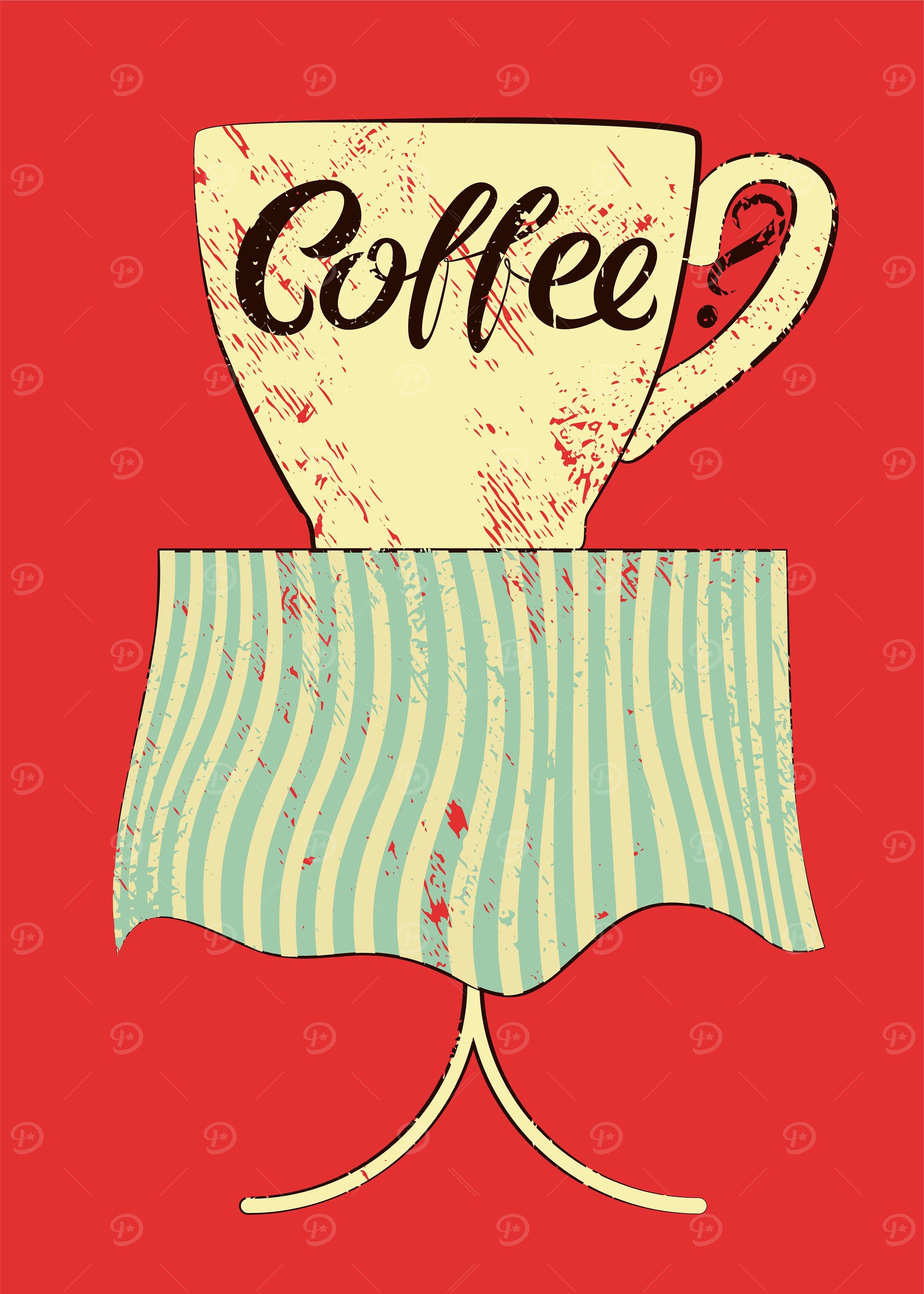 Coffee is on the table