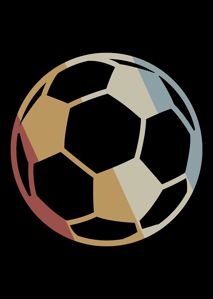 Soccer Ball Retro Vintage