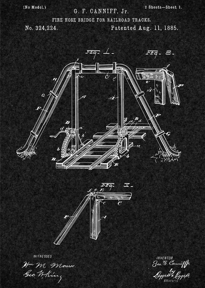 Firefighter Vintage Patent