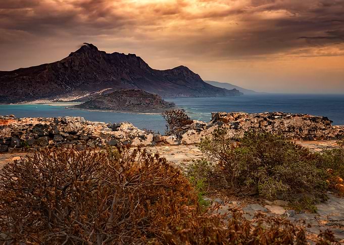 Seascape on a Greek Island