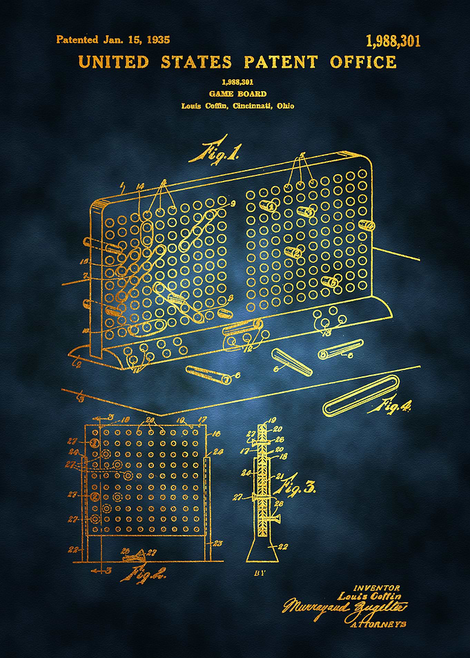 14 Battleship Game Patent
