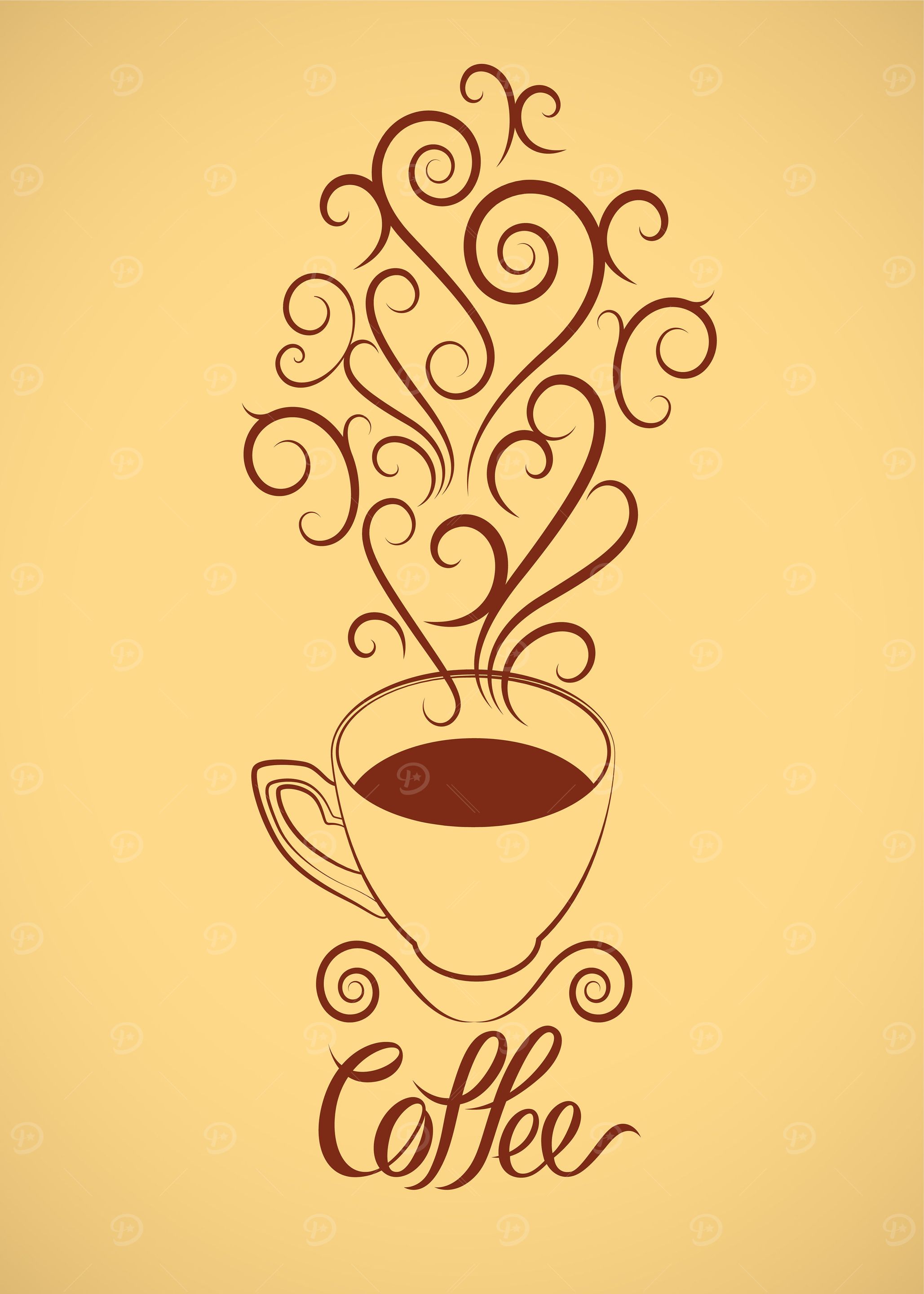 Coffee in the morning