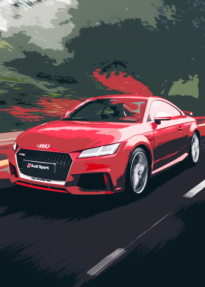 TT RS Car