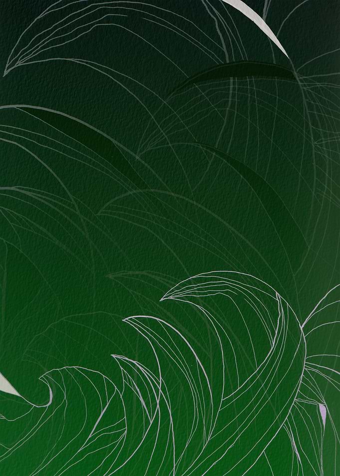 Abstract ocean waves