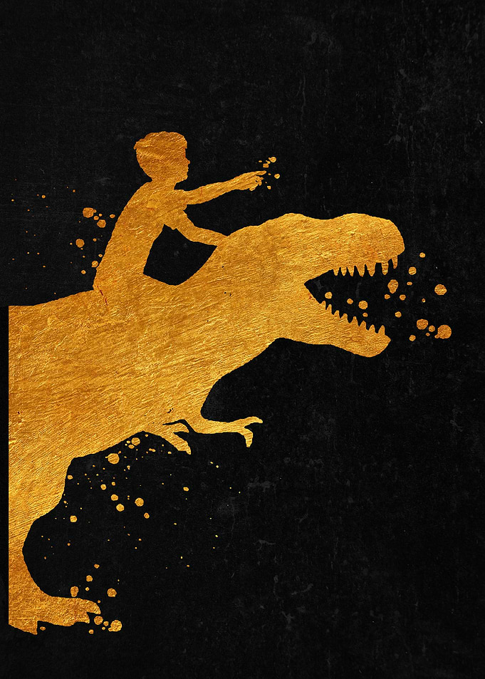 Dinosaur Rider Boy