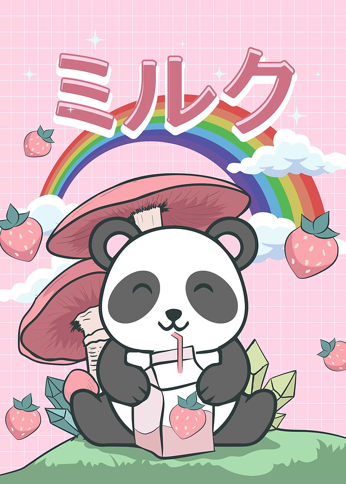 Cute Kawaii Panda