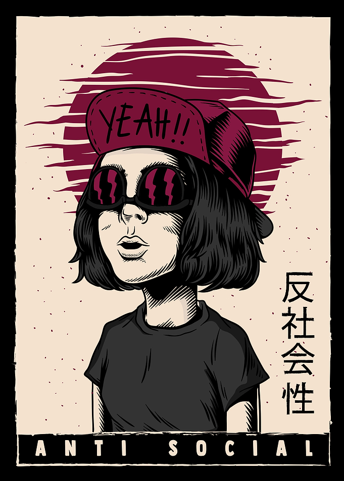 Japanese Girl AntiSocial