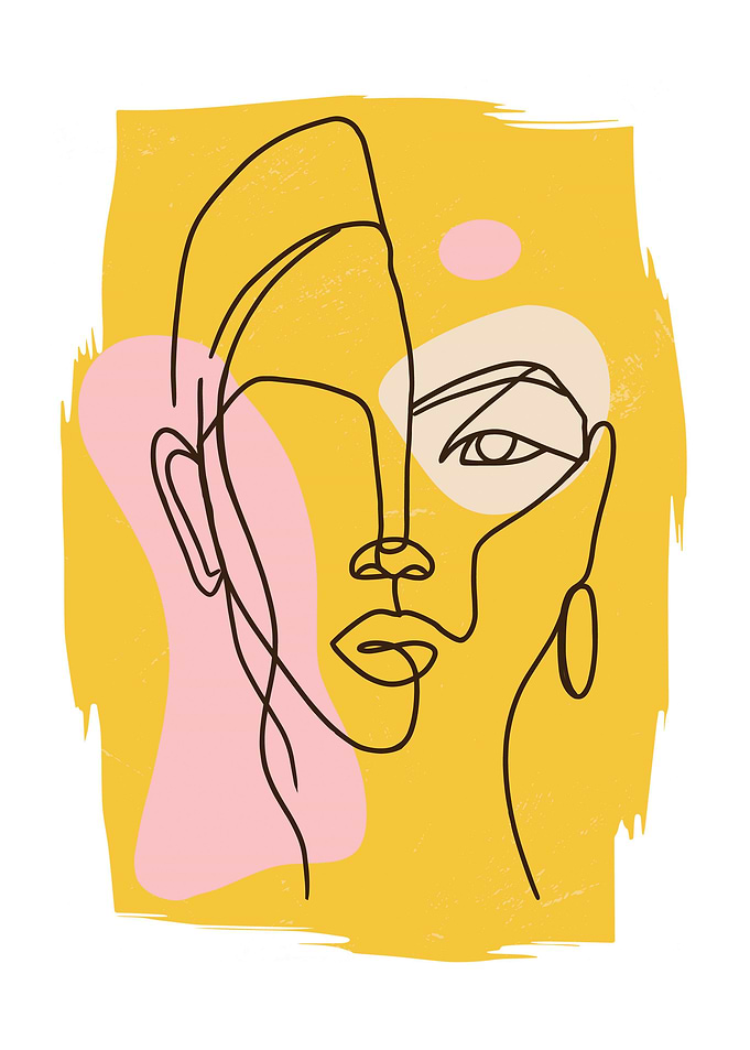 Woman abstract