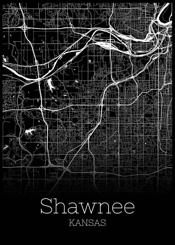 Shawnee Kansas city map