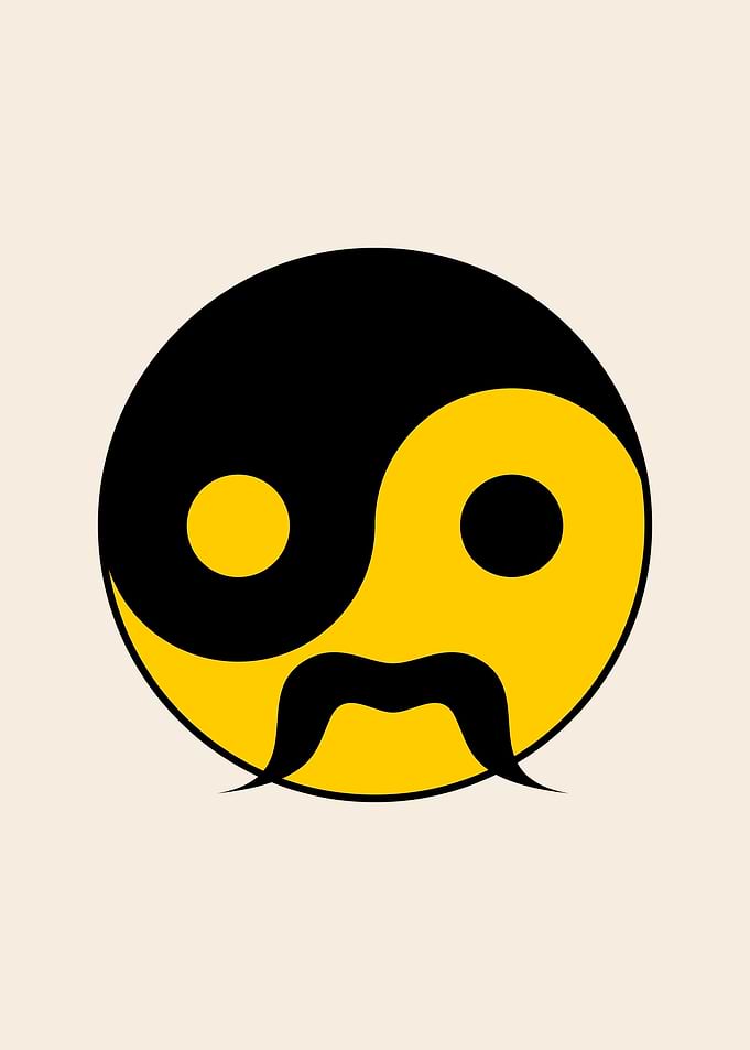 yin yang emot