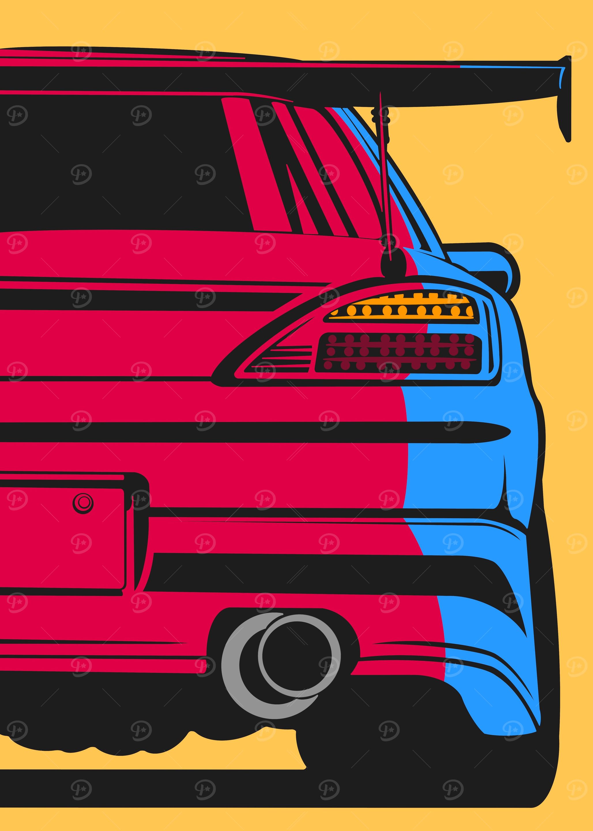 Sporty street race car