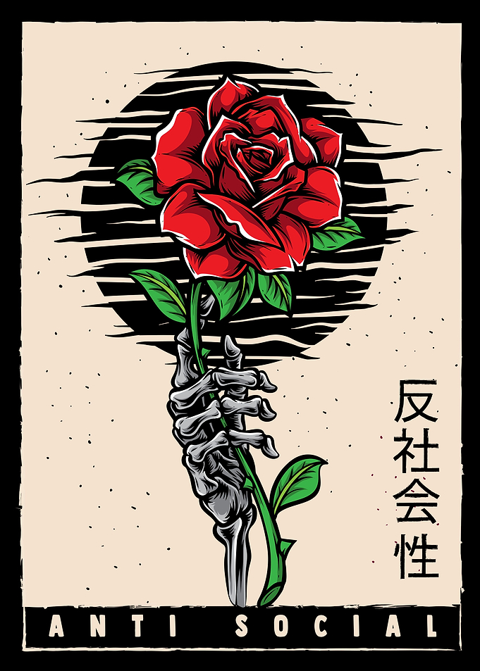 Hand Skeleton AntiSocial
