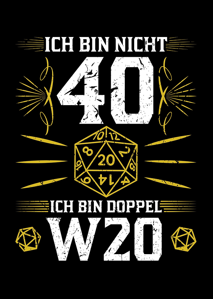 RPG 40 Geburtstag W20