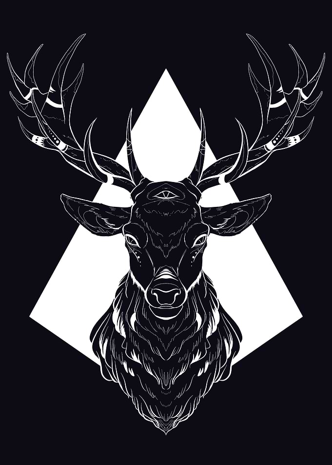 Snow White Deer