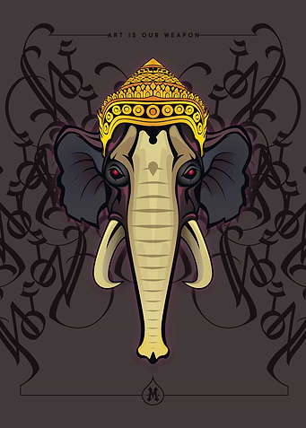 Ganesha Hindu god
