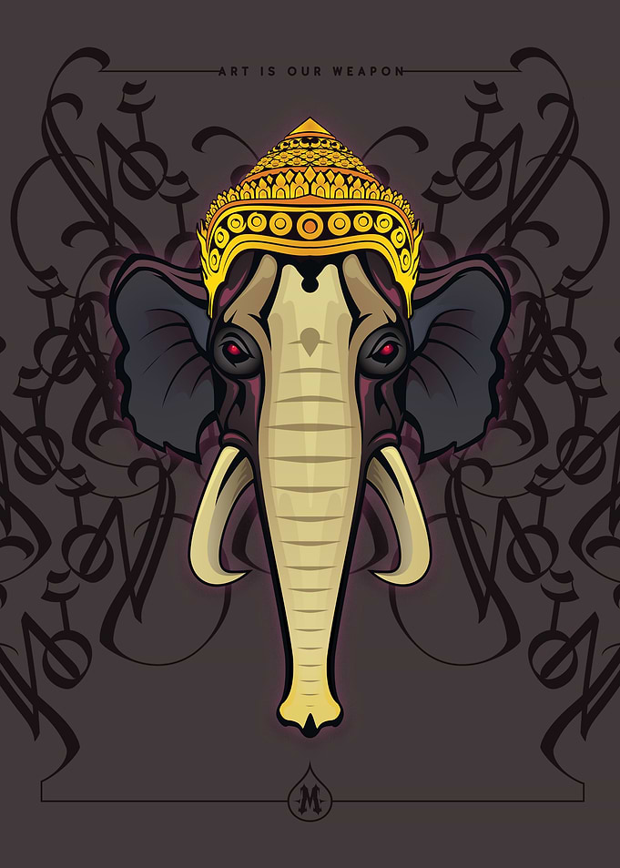 Ganesha Hindu god