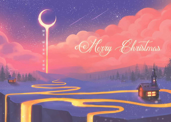 Christmas Moon