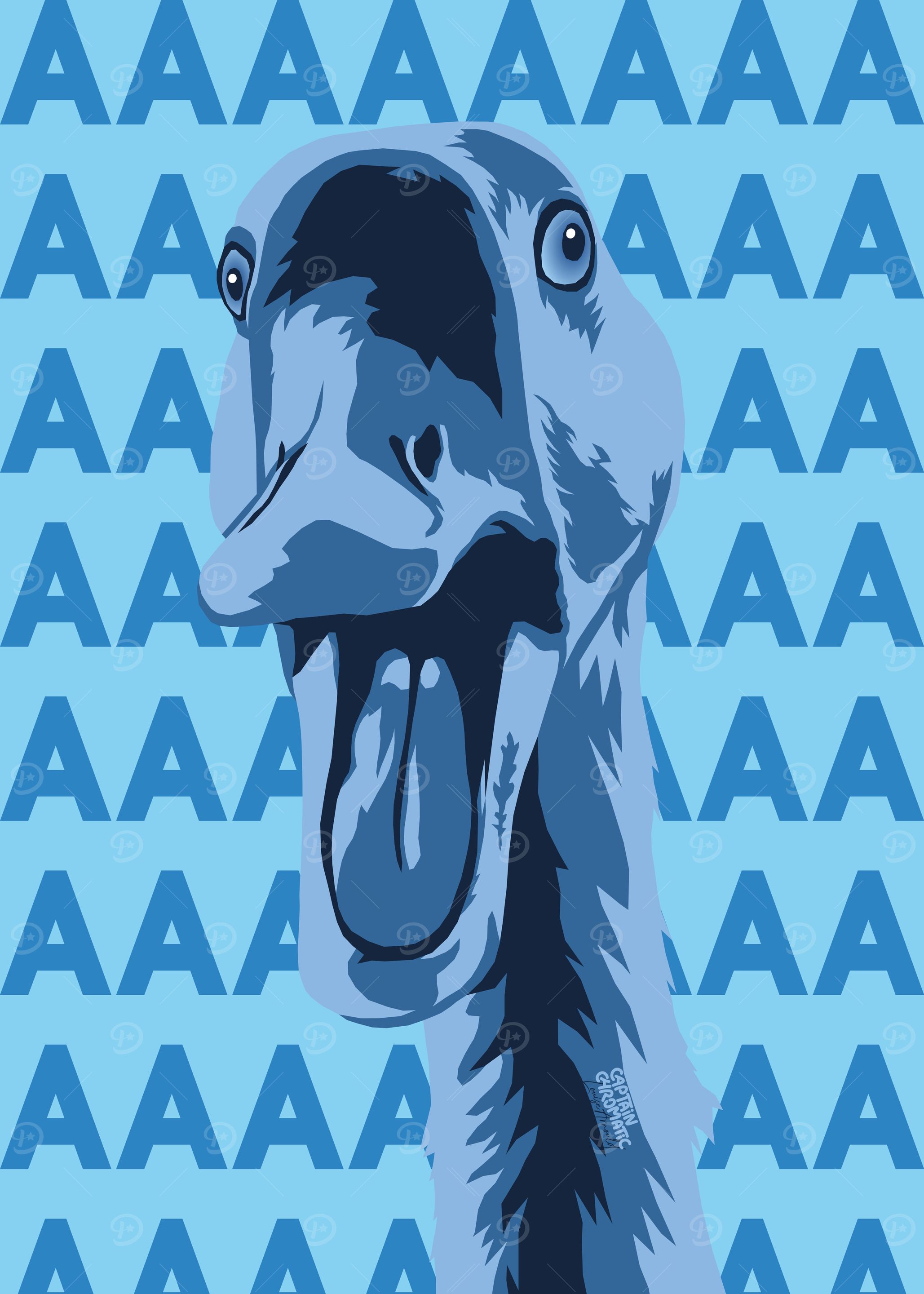 Duck screaming