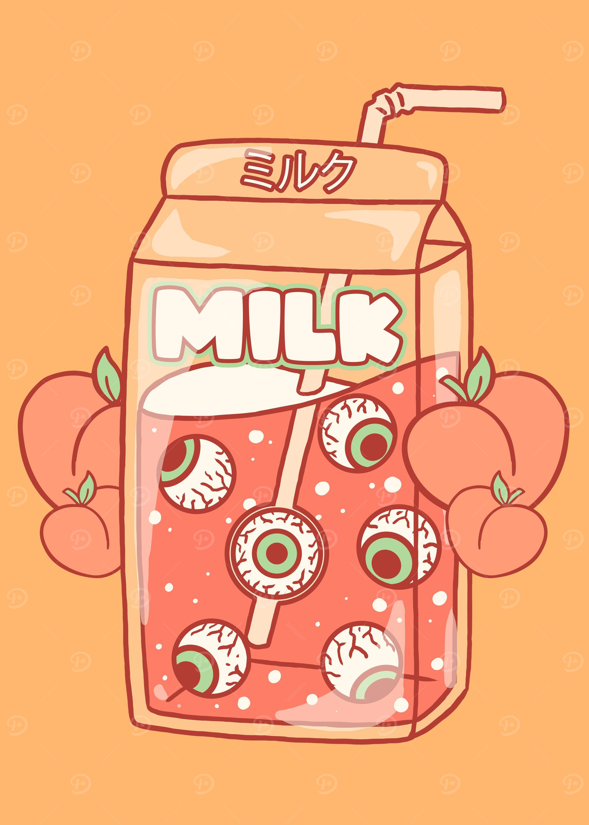 Kawaii Peach Weirdcore