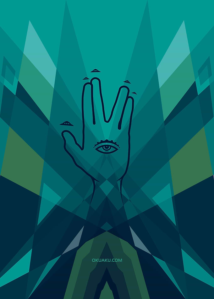 The Vulcan salute