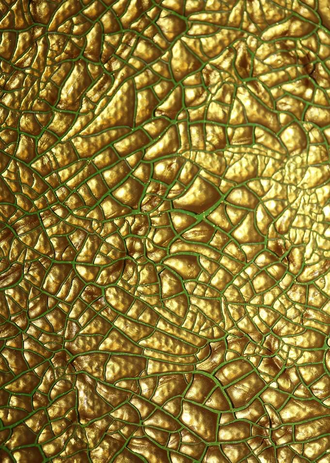 Canvas paint art close up